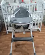 Детская кроватка с маятником, детский стульчик