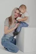 Семейная фотосессия мама+ребенок