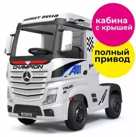 Детский электромобиль фура Mercedes-Benz Actros 4W