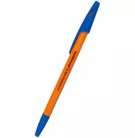 Шариковая ручка синяя 0,7 мм, R-301 Orange Stick