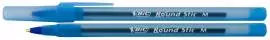 Шариковая ручка синяя 1 мм, Round Stic, Bic