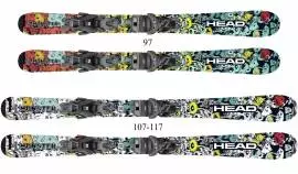 Горные лыжи HEAD Monster Easy JRS + JRS 4.5 GW