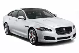 Jaguar XJ long white